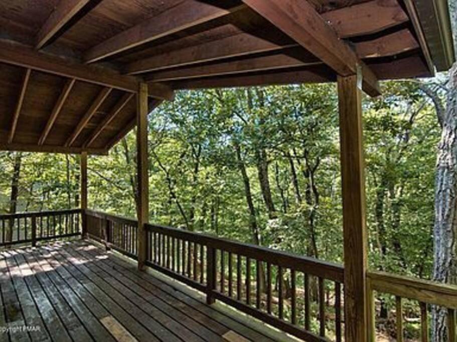 Clubhouse Lakeview Chalet East Stroudsburg Exterior foto