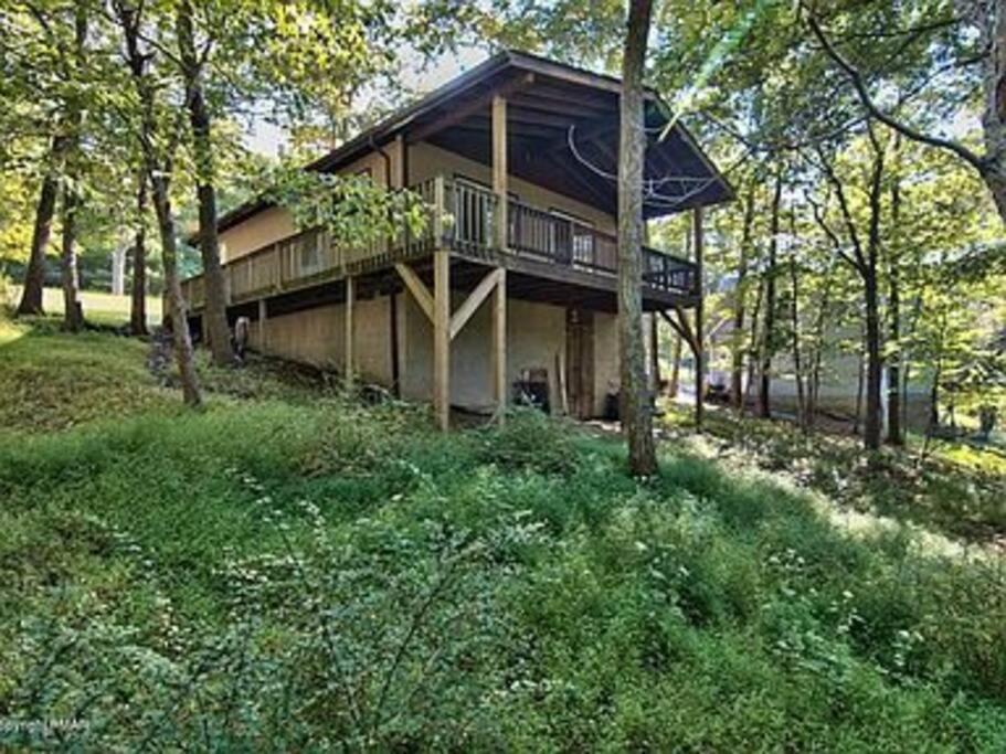 Clubhouse Lakeview Chalet East Stroudsburg Exterior foto